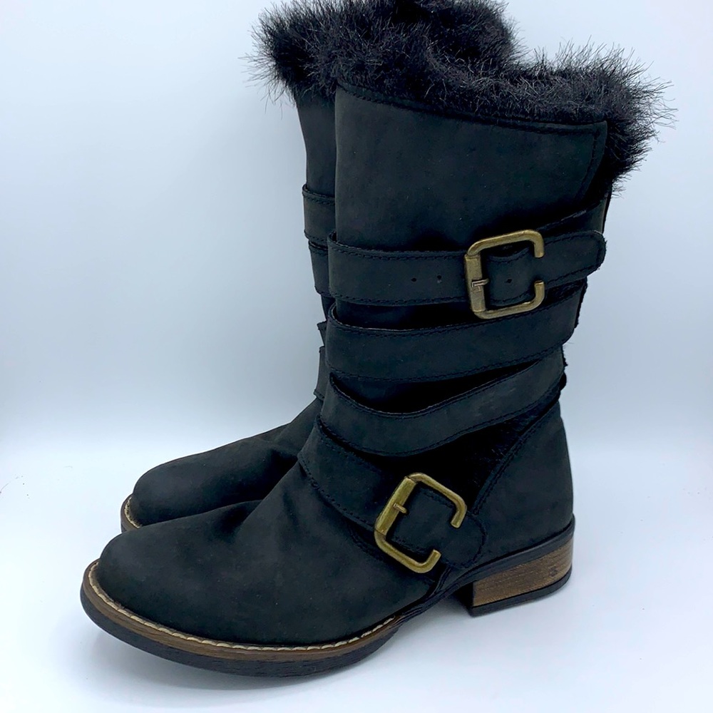 Steve Madden Bunndle Moto Biker Boots